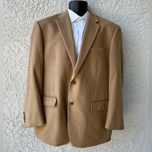 Ralph Lauren Men’s Sport Coat silk wool cashmere Blazer size 44R